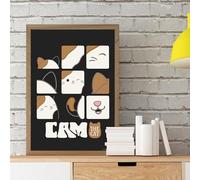 Squishmallows Print - Cam The Cat Close Ups Poster Wall Art (21cm x 29.7cm - A4)