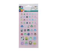 Squishmallows Puffy Stickers | 47 Unique Squishmallows Characters | Cute & Fun Squishmallow Sticker Sheets for Kids, School, and Crafts