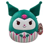 Squishmallows Original Sanrio 8-Inch Holiday 2025 Kuromi | Collectable Cute Plush Toy, Cuddly Toys for Children, Soft Toys, Cute Teddies Suitable for Girls and Boys Ages 3