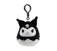 Squishmallows Sanrio Hello Kitty: Kuromi Clip-On 3.5" Plush Soft Toy