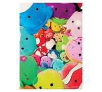 Squishmallows “Share My Squad” 1000 Piece Jigsaw Puzzle | Collectible Puzzle Artwork Featuring Cam The Cat, Puff The Penguin and More | Officially-Licensed Squishmallows Puzzle & Merchandise