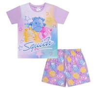 Squishmallows Short Pyjamas for Girls, Squish Squad Nightwear