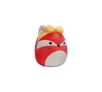 Squishmallows SQCR02379 Original 7.5-Inch Fifi The Pink Fox with Yellow Headband-Official Plush, Natural