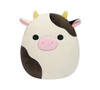 Squishmallows SQCR05373 7.5-Inch-Connor The Black and White Cow, Multicolour