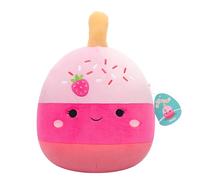 Squishmallows SQCR06573 Pama the Strawberry Cake Pop 30 cm Official Jazwares Plush Super Soft Cuddly Toy