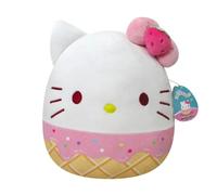 Squishmallows SQK0953 Pink Hello Kitty in Ice Cream Cone 30cm Official Jazwares Plush Super Soft Cuddly Toy
