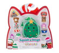 Squishmallows Squish-a-longs Christmas Holiday Clip-a-longs 4-Pack (Style 2)
