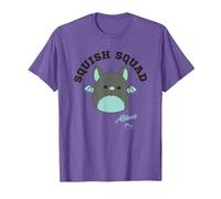 Squishmallows Squish Squad Aldous Bat T-Shirt, Men, Purple Heather, Small