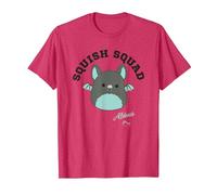 Squishmallows Squish Squad Aldous Bat T-Shirt, Men, Red Heather, 3X-Large