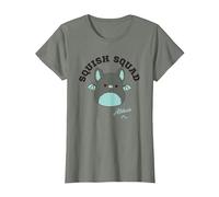 Squishmallows Squish Squad Aldous Bat T-Shirt, Women, Olive Heather, XX-Large
