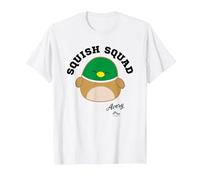 Squishmallows Squish Squad Avery Mallard Duck T-Shirt, Men, White, 6X-Large