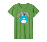 Squishmallows Squish Squad Tatiana Dragon T-Shirt, Women, Grass Green, 3X-Large