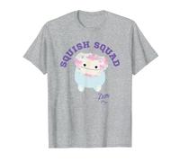 Squishmallows Squish Squad Zozo Bigfoot T-Shirt, Men, Heather Grey, 6X-Large