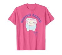 Squishmallows Squish Squad Zozo Bigfoot T-Shirt, Men, Pink Heather, 3X-Large