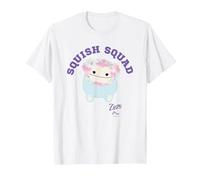 Squishmallows Squish Squad Zozo Bigfoot T-Shirt, Men, White, 3X-Large