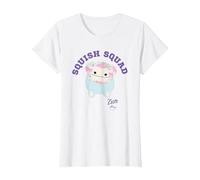 Squishmallows Squish Squad Zozo Bigfoot T-Shirt, Women, White, X-Small