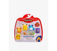 Squishmallows Squishmallows Squish-A-Longs Pokémon Collectables Pack Of 4 Toy Figures 2.5cm