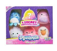 Squishmallows Squishville by Original Beach Day Squad - Six 2 inch Mini