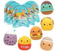 Squishmallows Squooshems: Food Series 5-Pack - Official Jazwares - Collectible Mini Squishy Squeezable Toy Mystery Blind Bag - Styles May Vary Duplic