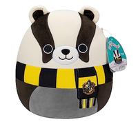 Squishmallows SQWB00066 Harry Potter Hufflepuff 25 cm Official Kelly Toys Plush Super Soft Cuddly Toy