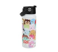 Squishmallows Stacked Characters 17 Oz Stainless Steel Water Bottle