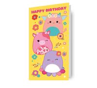 Squishmallows Sticker Birthday Card