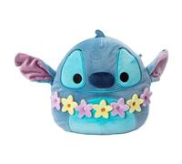Squishmallows Stitch with Flower Necklace, 6.5 Inch Plush
