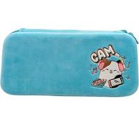 Squishmallows Switch Case (Blue) | Plush material, blue, squishmallow design, protective case, soft texture