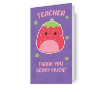 Squishmallows Thank You Teacher Card