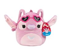 Squishmallows 8'' Valentines Stitch Angel with Heart Glasses, Pink