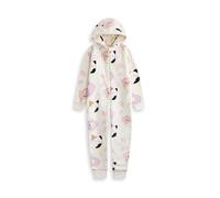 Squishmallows Various Characters Girls Multi Onesie | Hooded Zip-Up Loungewear & Sleepwear in Cosy Fleece | Long Sleeve Cartoon Nightwear for Kids Merch - 11-12 Years