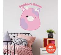 Squishmallows Wall Sticker - Individual Character Personalised Decal Wall Art (90cm)