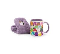 Squishmallows Women's Multi Character Mug & Sock Gift Set | Purple | Officially Licensed Merch Squishmallows Purple