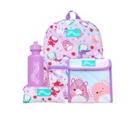 Squishmallows Women's School Bag 4 Piece Set Squishmallows Multicolor One Size