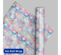 Squishmallow Wrapping Paper 4M Roll Wrap Squishmallow Gift Wrap