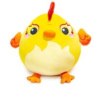 SquishPets Flammy Plush Hen - 12 Inch Soft Toy Stuffed Animal for Kids - Cute Kawaii Plushy Cuddly Toy for Girls Plushies Suitable from Age 3+