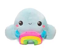 SquishPets Kawaii Plush Claudi - Medium 7.5 Inch Cloud Plushy Soft Toy - Cute Stuffed Animal Cuddly Toy for Kids - Adorable Plushies Gift for Girls and Boys Age 3+, Cloudy