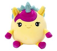 SquishPets Plush Medium GALUPY Rainbow Unicorn Casey - Cute Soft Toy with Glitter Wings, Kawaii Stuffed Animal for Kids