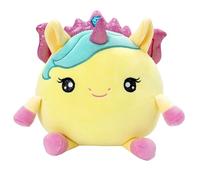 SquishPets Plush Medium GALUPY Rainbow Unicorn Holly - Cute Soft Toy with Glitter Wings, Kawaii Stuffed Animal for Kids