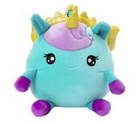 SquishPets Plush Medium GALUPY Rainbow Unicorn Zoey - Cute Soft Toy with Glitter Wings, Kawaii Stuffed Animal for Kids
