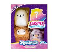 Squishville Age 3+ by Original Squishmallows Mount Squishmore Squad Plush - Four 2-Inch Squishmallows Plush Including Benny, Thekla, and Rufus - Toys for Kids