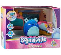 Squishville by Original Squishmallows Back to School Accessory Set - Includes 2-Inch Alandy the Blue Frog Plush, Plus Sneakers, Backpack Accessories - Toys for Kids