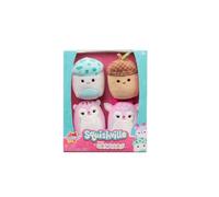 SQM - Plush 4 Pack 2" Squishmallows 4 Pack(Fall Friends Squad)