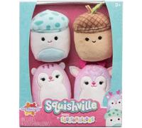 Squishville SQM - Plush 4 Pack 2 Squishmallows 4 PackFall Friends Squad