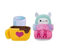 Squishville SQM0317 Snow Day Accessory Set Set-2-Inch Boots and Cocoa Plush Toys for Kids, Multi