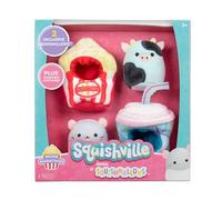 Squishville SQM0514 Accessory Set Film Marathon Super Soft Mini Squishmallows 5 cm Plush Figures with Accessories