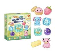 Squishy Box Mystery Fun Set Pack, Blind Malt Sugar Creative Slow Return Squishies, Relief Hand Relax Desk Decor Party Favor Gifts for Adult (H-8)
