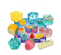 Squishy Box Mystery Fun Set Pack, Blind Malt Sugar Creative Slow Return Squishies, Relief Hand Relax Desk Decor Party Favor Gifts for Adult (B-8)