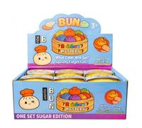 Squishy Bun Rainbow Mystery Dumpling in Steamer Basket, Fidget Toy, 8.5cm, Ages 3+ one sent at random, will you get the golden one
