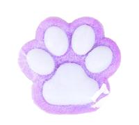 Squishy Cat Paw Squishy Toys,7 in Big Cute Kawaii fufu Squishies,Sticky Squishy Cat Paw Fur Ball,Super Soft Squishy Stress Relief Funny Fidget Toys Novelty Things Suitable for Kids (Purple)